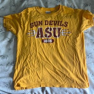 Women’s X Small Yellow Arizona State T Shirt